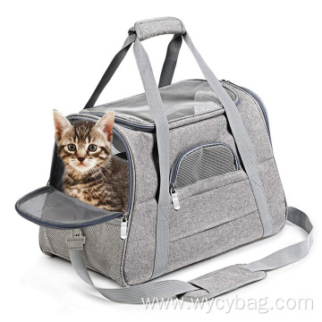 Foldable Multifunctional Oxford Pet Dog Carrier Backpack